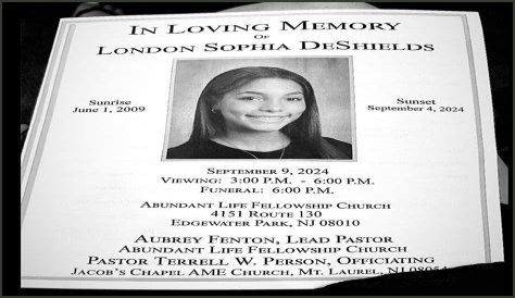 London Deshields NJ Death: Community Mourns Teen's Untimely Passing