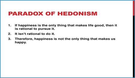 The Hedonism Paradox: Can Pleasure Bring True Happiness?